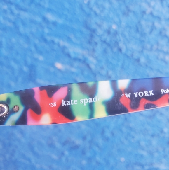 Kate Spade New York Polarized Sunglasses DARYA/PIS TORTOISE FLORAL. - Picture 11 of 16